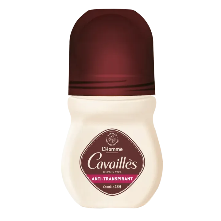 Déodorant Absorb+ homme 48H Rogé Cavaillès - roll-on de 50 ml