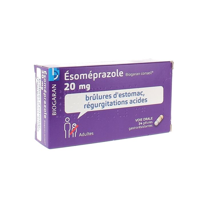Ésoméprazole Biogaran Conseil 20 mg