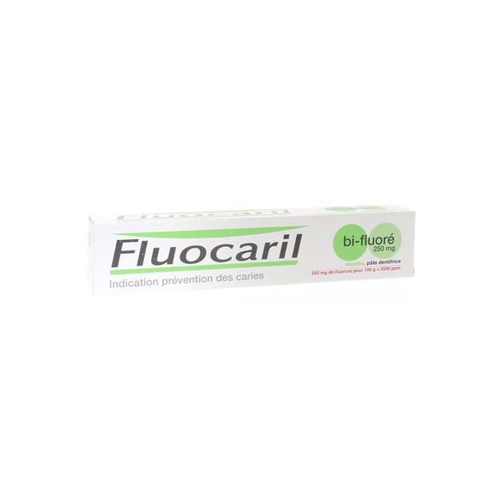 Fluocaril bi-fluoré 250 mg menthe pâte dentifrice - tube de 75 ml
