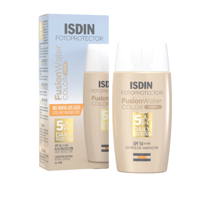 Fusion water color SPF 50 Fotoprotector Isdin - flacon de 50 ml