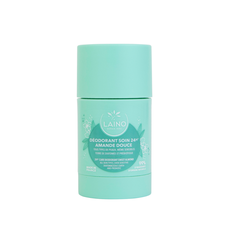 Déodorant solide amande douce Laino - stick de 60g