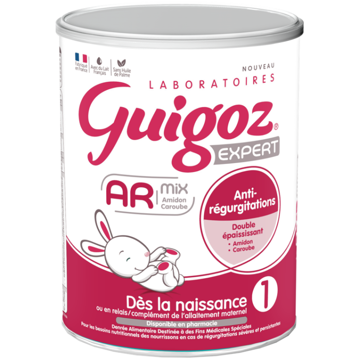Lait expert AR 1er âge dès la naissance anti-régurgitations Guigoz - pot de 780g