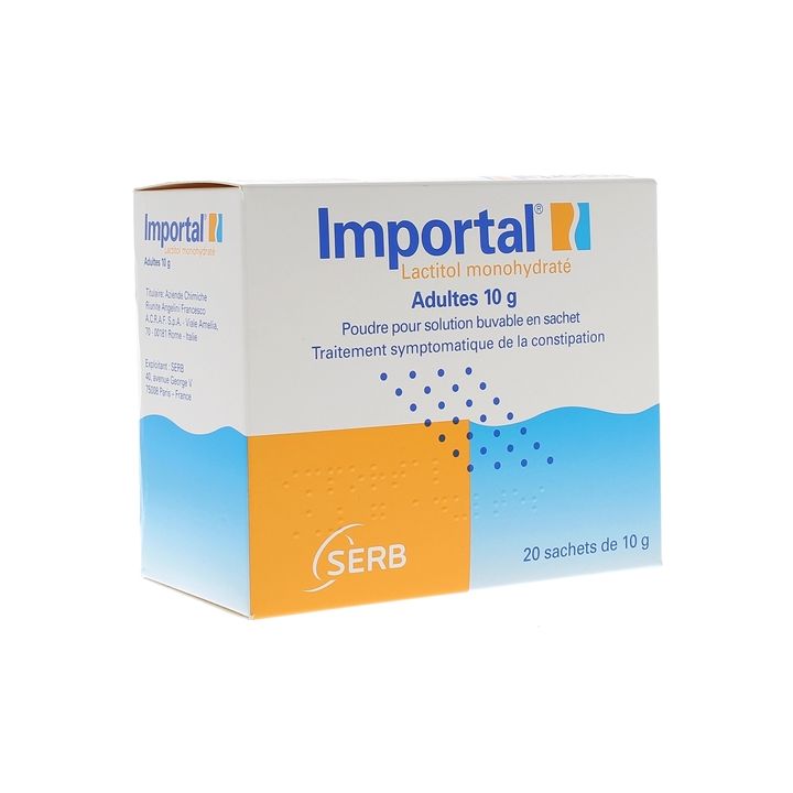 Importal 10g poudre pour solution buvable en sachet - boîte de 20 sachets