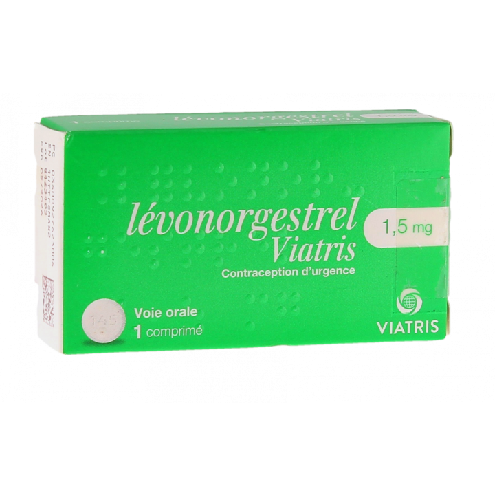 Levonorgestrel 1,5mg Viatris - boîte de 1 comprimé
