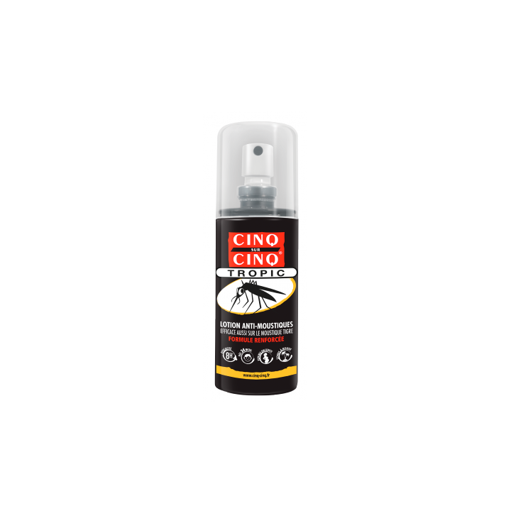 Lotion anti-moustiques tropic Cinq sur cinq