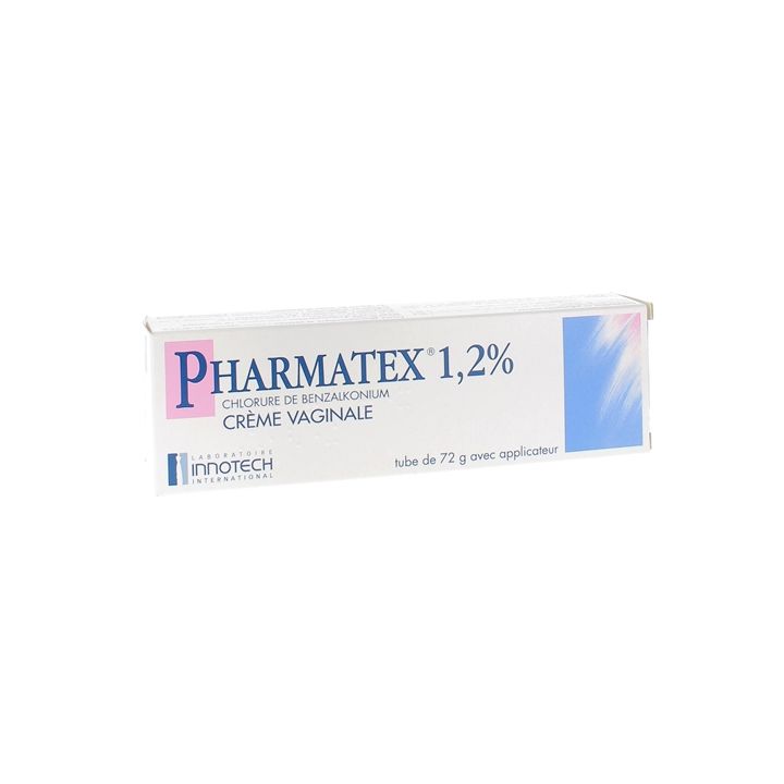 Pharmatex 1,2% crème vaginale - tube de 72g