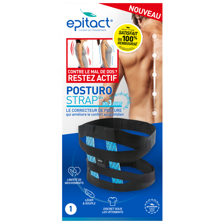 Correcteur de posture de dos PosturoStrap Epitact
