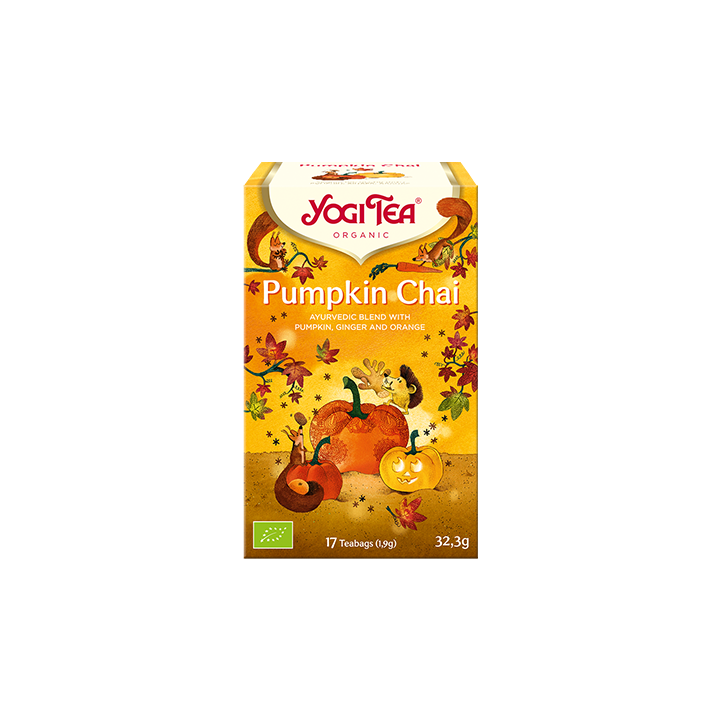 Pumpkin Chaï bio infusion Yogi Tea - boite de 17 sachets