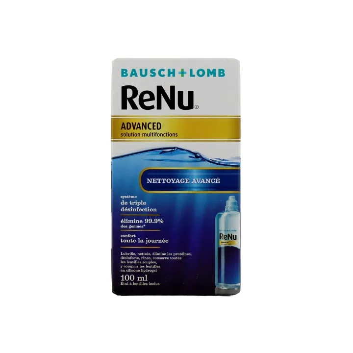 ReNu Advanced Solution lentilles multifonctions Bausch Lomb