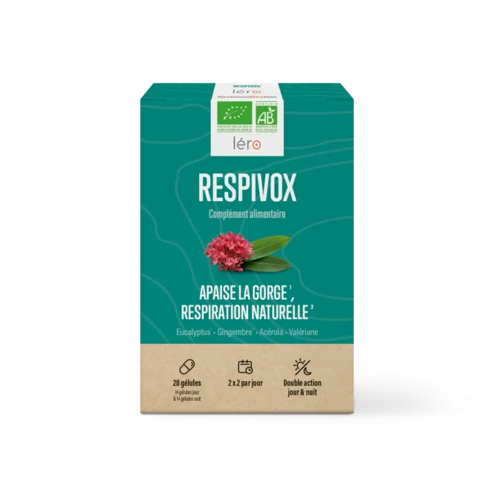 Respivox Léro - boîte de 28 gélules