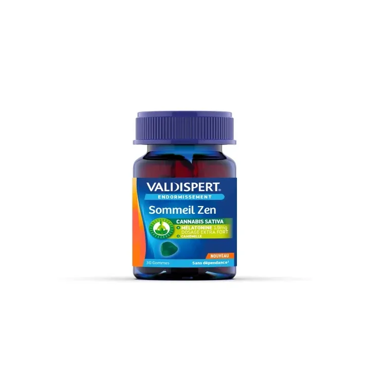 Sommeil zen endormissement Valdispert - pot de 30 gommes