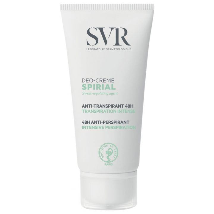 Spirial crème déodorant anti-transpirant intense 48h SVR