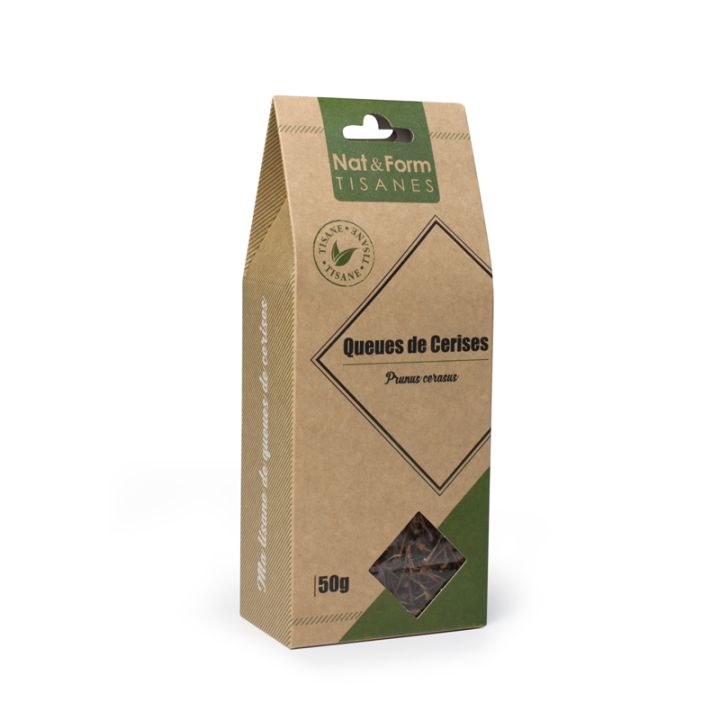 Tisane Queues de cerise drainage Nat & Form - sachet de 50g