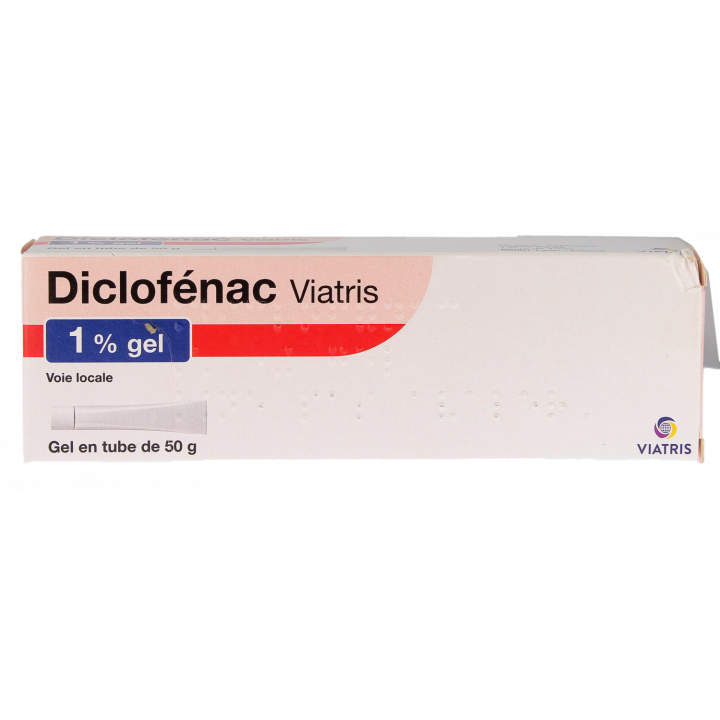 Diclofénac Mylan gel 1% - tube de 50 g