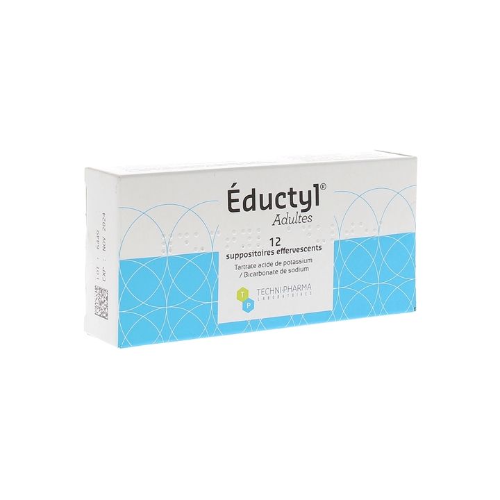 Eductyl suppositoire effervescent – 12