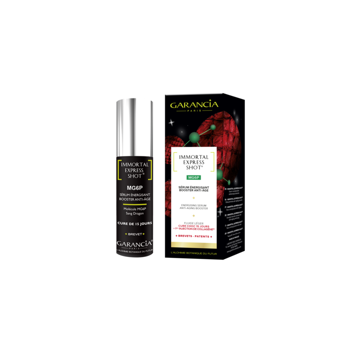 Immortal express shot sérum énergisant Garancia - flacon de 15 ml