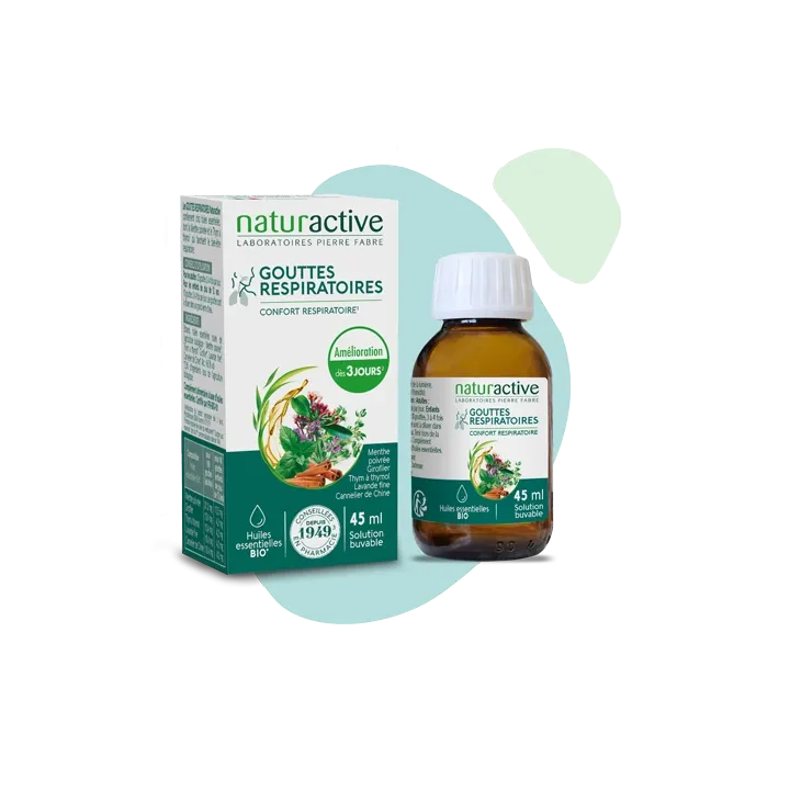 Gouttes respiratoires Naturactive