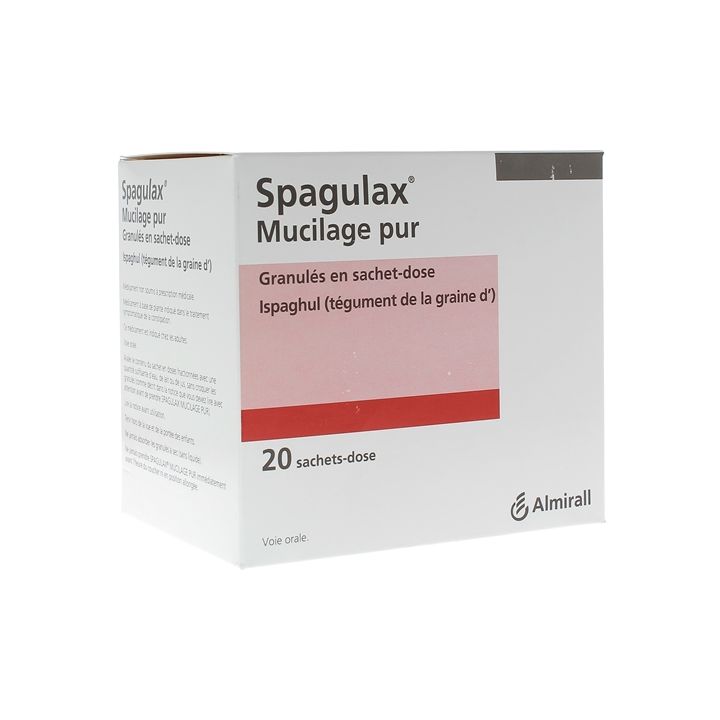 Spagulax mucilage pur granulés en sachet-dose - boîte de 20 sachets
