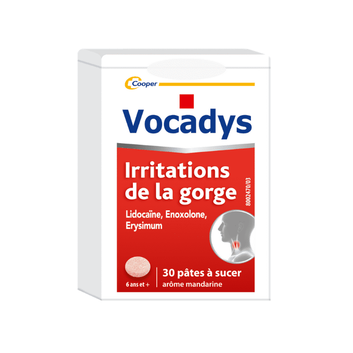Vocadys pâte à sucer - boîte 30 pâtes