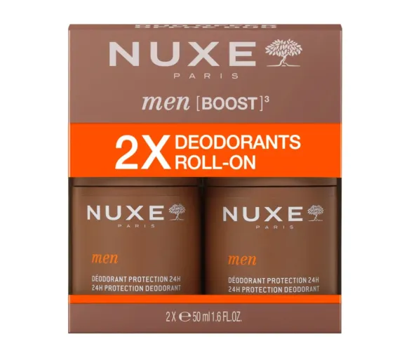 Men boost déodorant protection Nuxe - lot de 2 roll-on de 50ml - image 1