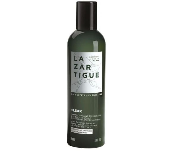 Clear Shampooing anti-pelliculaire cuir chevelu sec Lazartigue - flacon de 250ml