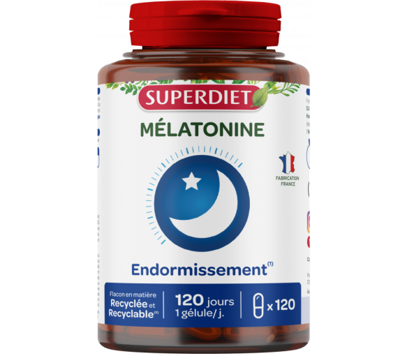 Mélatonine Super Diet - boite de 120 gélules - image 1