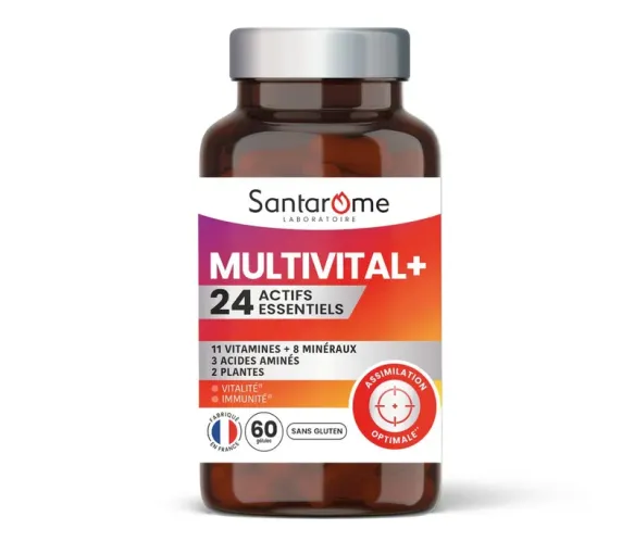 Multivital+ Santarome - pot de 60 gélules - image 1