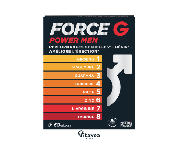 Force G Power Men Vitavea - boîte de 60 gélules - image 1