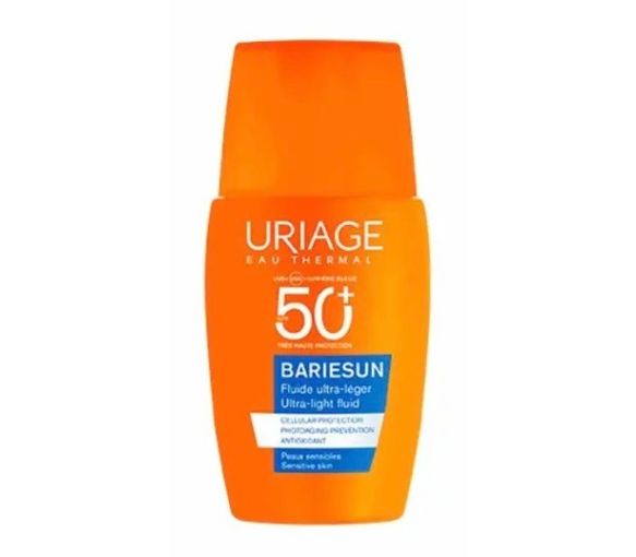 Bariésun fluide ultra-léger SPF50+ Uriage - tube de 30ml