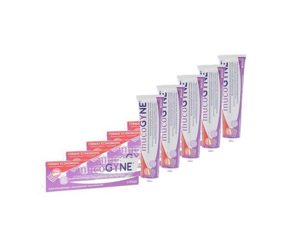 Mucogyne gel intime non hormonal - tube de 70 ml (lot de 5)
