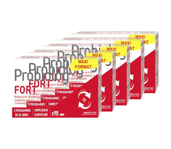 Probiolog Fort Mayoly Spindler - boite de 90 gélules (lot de 5)