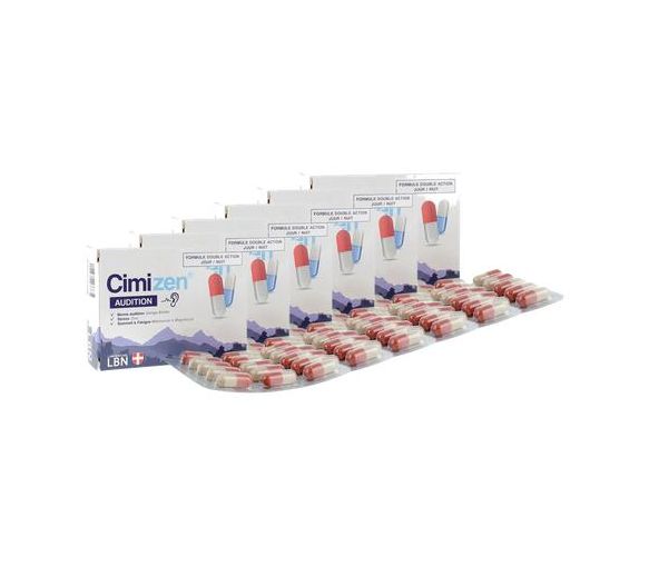 Cimizen Audition Jour & Nuit Laboratoire LBN - boîte de 60 gélules (lot de 6) - image 1