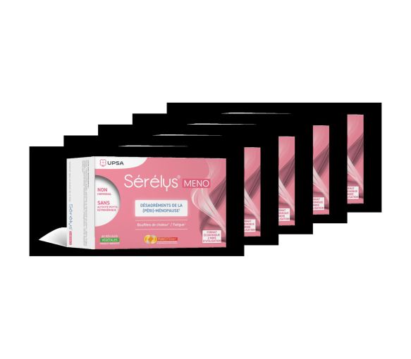 Sérélys Méno Désagréments de la (péri)-ménopause Sérélys - boîte de 60 gélules (lot de 5)