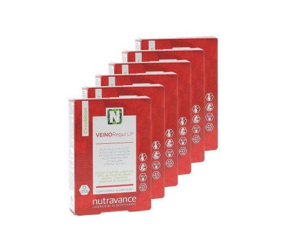 VEINORegul LP Nutravance - boîte de 30 comprimés (lot de 6) - image 1