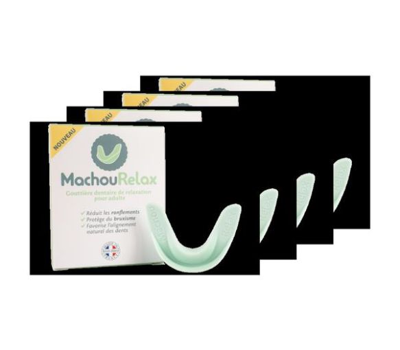 MachouRelax Gouttière dentaire Machouyou - une gouttière (lot de 4) - image 1