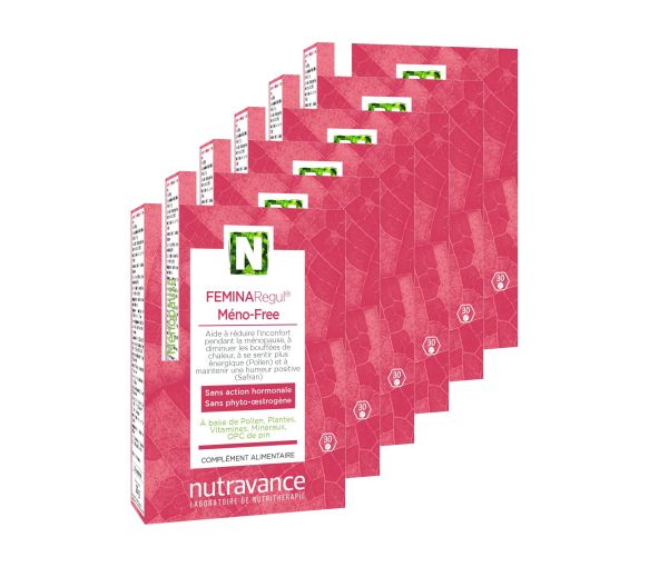 FEMINARegul Méno-Free Nutravance - boîte de 30 comprimés (lot de 6)