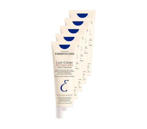 Lait-Crème Rétinol-Like Embryolisse - tube de 75ml (lot de 5) - image 1