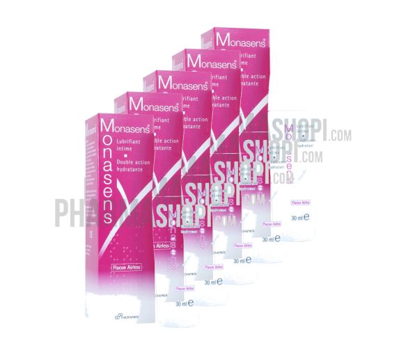 Monasens lubrifiant intime Teva - flacon de 30 ml (lot de 5)