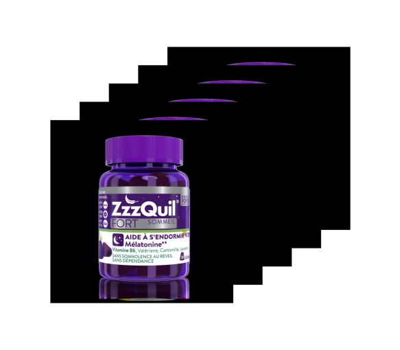 ZzzQuil Fort Sommeil - pot de 30 gommes (lot de 5) - image 1