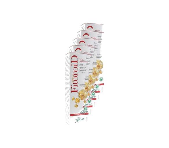 NeoFitoroiD troubles hémorroïdaires Aboca - tube de 40 ml (lot de 5)