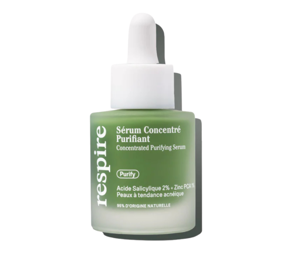 Sérum concentré purifiant Respire - flacon-pipette de 30ml - image 1