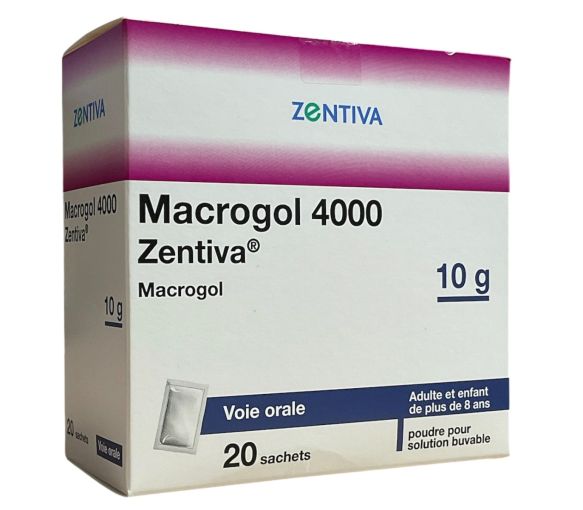 Macrogol 4000 10g Zentiva - boite de 20 sachets - image 1