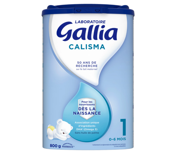 Calisma Lait premier âge dès la naissance système immunitaire Gallia - pot de 800g