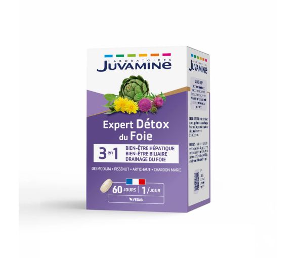 Expert Détox du foie Juvamine - boîte de 60 comprimés - image 1
