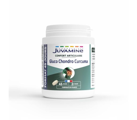 Juvamine curcuma chondroïtine glucosamine - boite de 90 comprimés - image 1