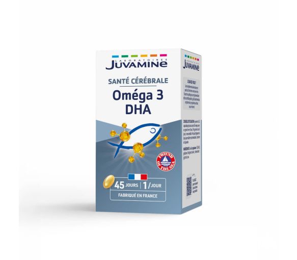 Omega 3 DHA Juvamine - boîte de 45 capsules - image 1