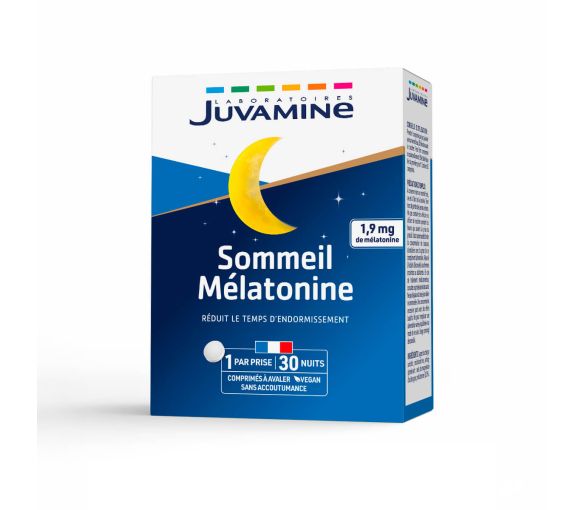 Sommeil mélatonine Juvamine - boite de 30 comprimés - image 1