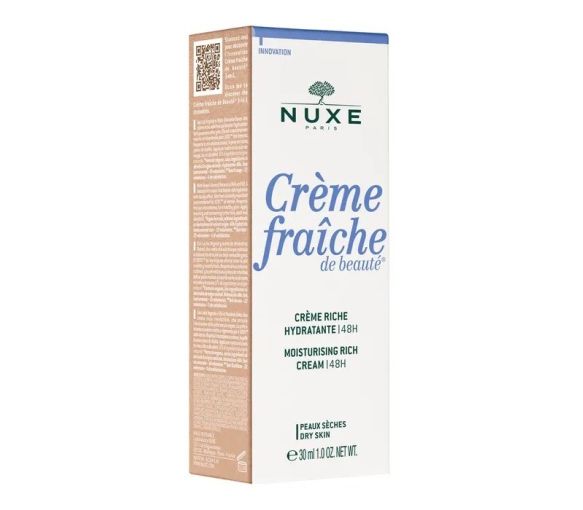 Crème fraîche de beauté riche hydratante Nuxe - tube de 30ml - image 1