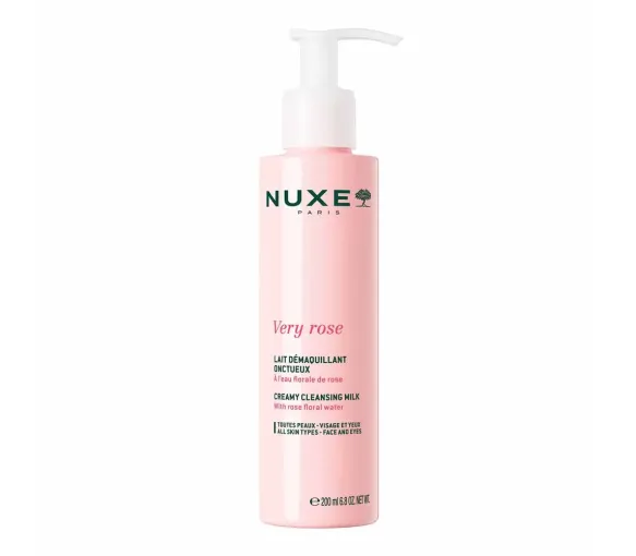 Very Rose Lait démaquillant onctueux Nuxe - flacon-pompe de 200ml - image 1