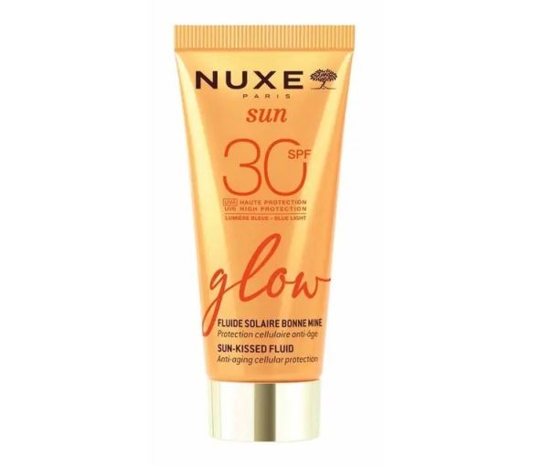 Glow fluide solaire bonne mine SPF30 Nuxe Sun - tube de 40ml - image 1